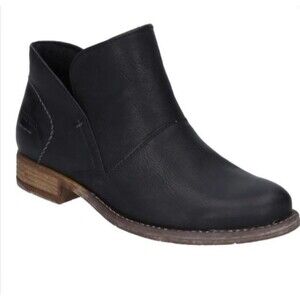 NEW JOSEF SEIBEL SIENNA 81 ANKLE BOOTS BLACK WOMENS SIZE 36 EU 6 US
